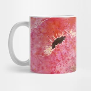 Red Flower Watercolor Mug